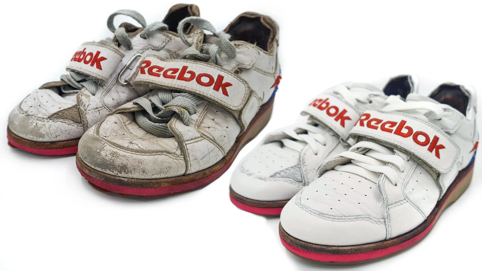 Sneaker-Restaurierung — Vorher / Nachher